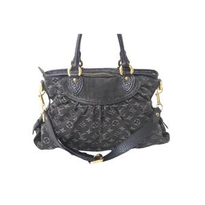 Louis Vuitton Monogram denim Neo Cabby handbag leather